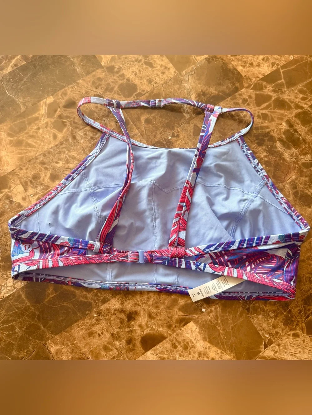 Lululemon “See the Sea” SWIM top SIZE 10